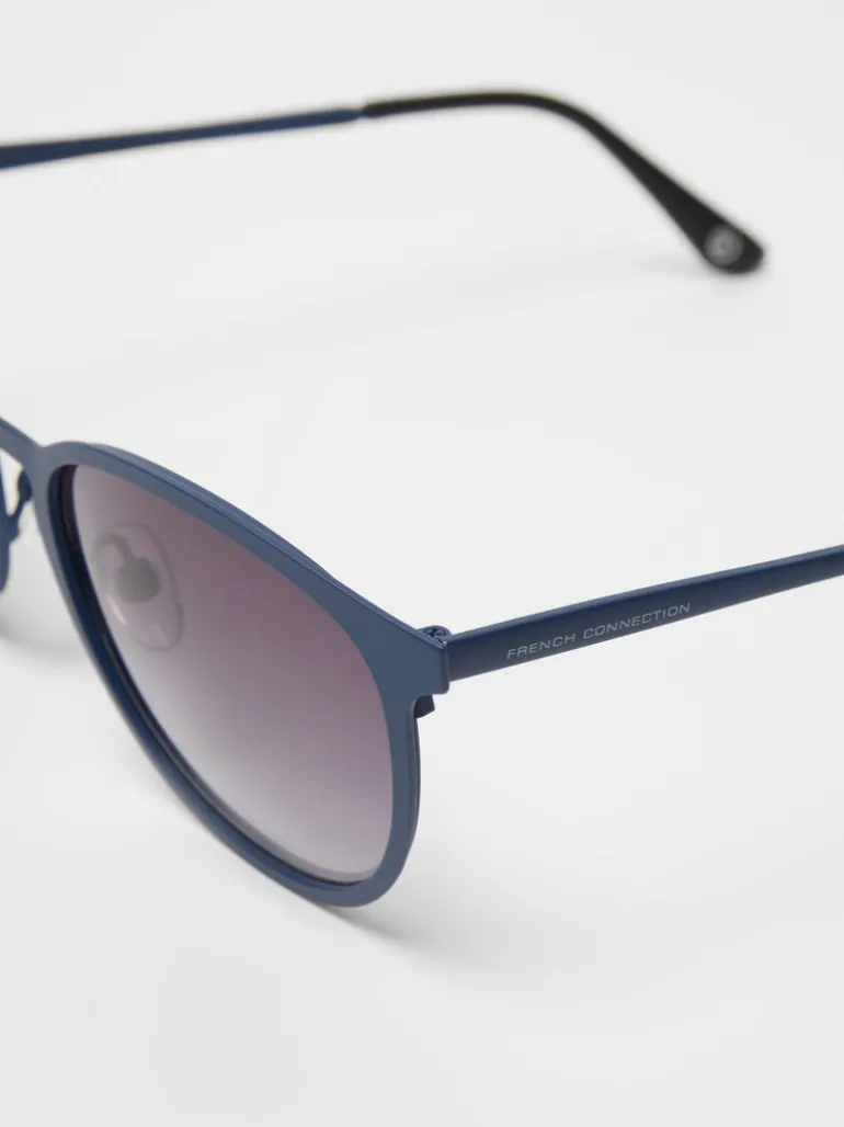 Preppy Round Sunglasses<FRENCH CONNECTION Cheap