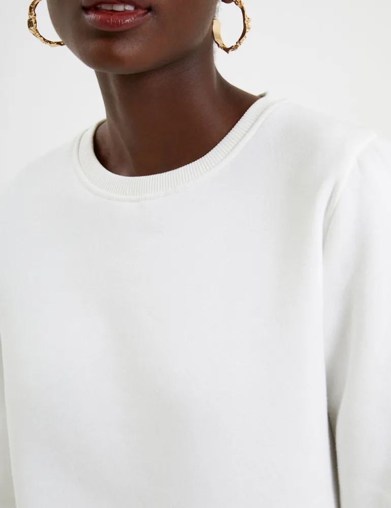 Puff Sleeve Sweatshirt<FRENCH CONNECTION Outlet