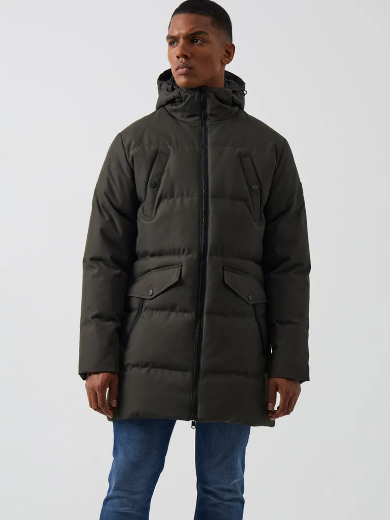 Puffer Parka Coat<FRENCH CONNECTION Clearance