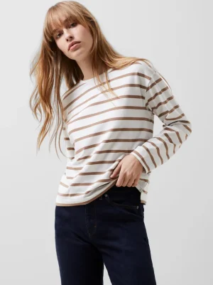 Rallie Stripe Slash Neck Top<FRENCH CONNECTION Online