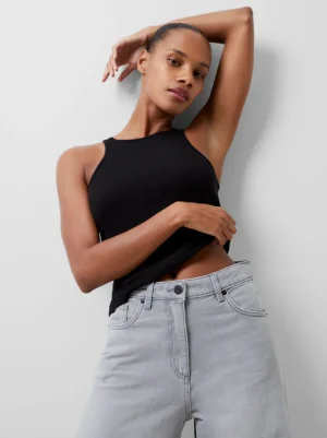 Rassia Sheryle Ribbed Tank Top<FRENCH CONNECTION Cheap