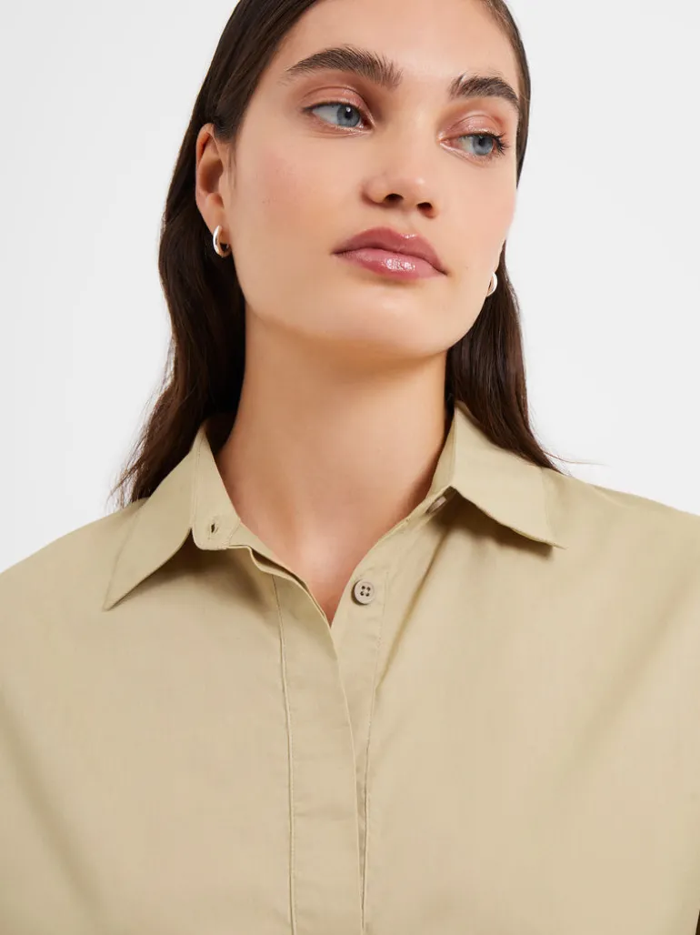 Rhodes Poplin Popover Shirt<FRENCH CONNECTION Sale