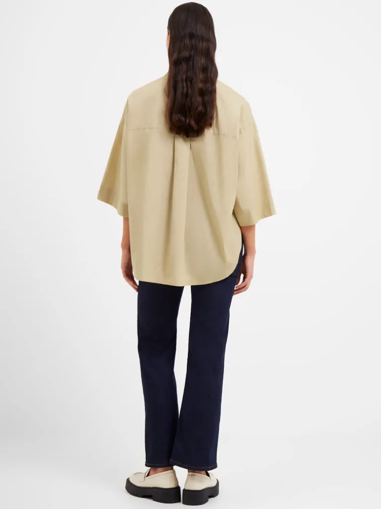 Rhodes Poplin Popover Shirt<FRENCH CONNECTION Sale