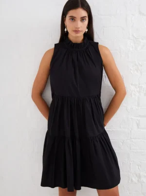 Rhodes Poplin Sleeveless Tiered Mini Dress<FRENCH CONNECTION Fashion
