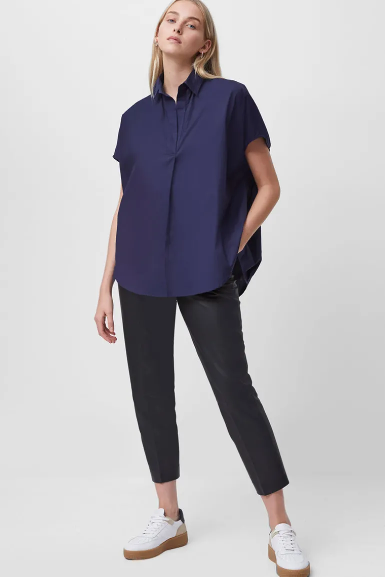 Rhodes Poplin Sleeveless Popover Shirt<FRENCH CONNECTION Shop