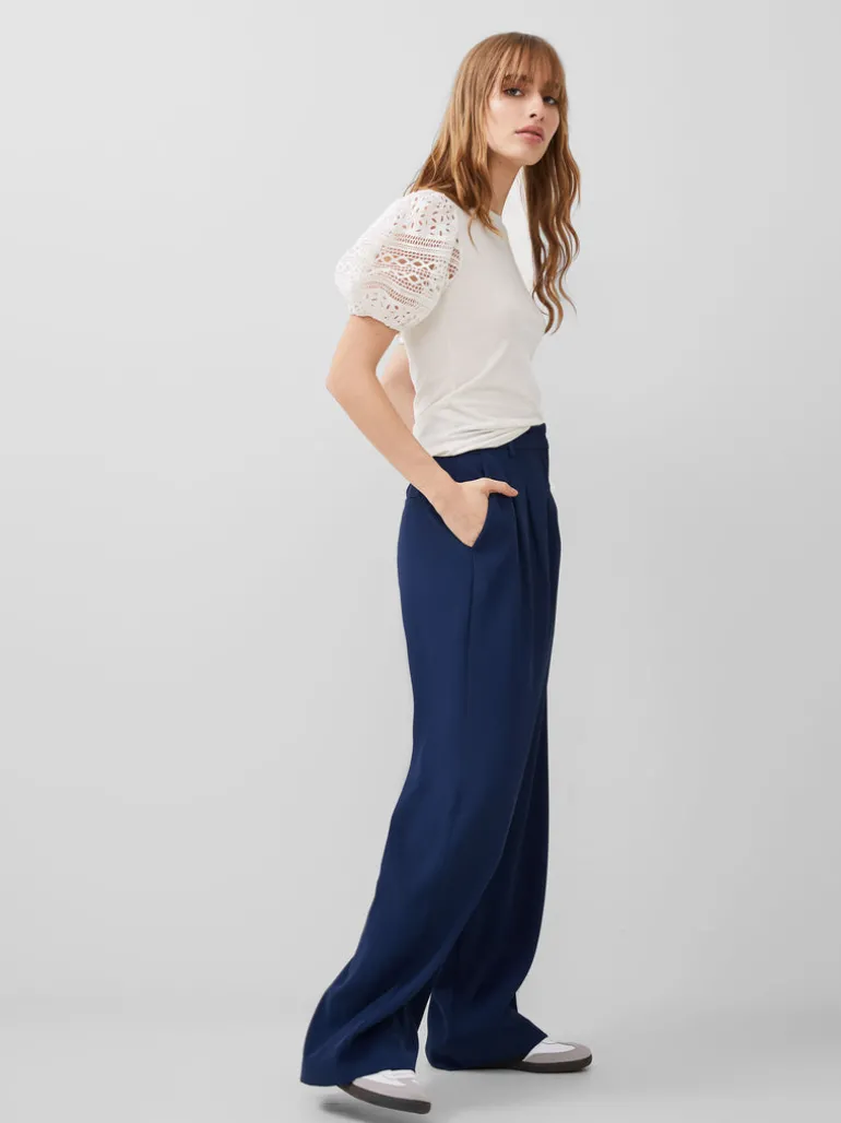 Rosana Agnes Broderie T-Shirt<FRENCH CONNECTION Store