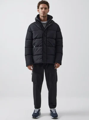 Row Fleece Puffer Coat<FRENCH CONNECTION Best