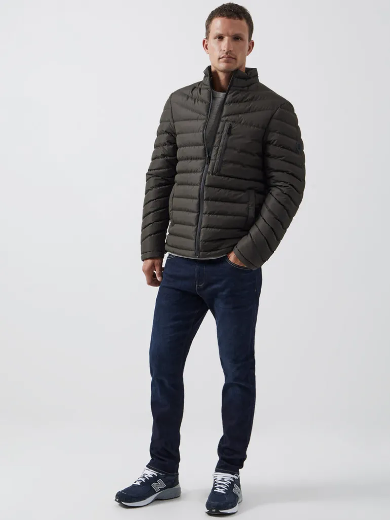 Row Funnel Neck Puffer Jacket<FRENCH CONNECTION Outlet