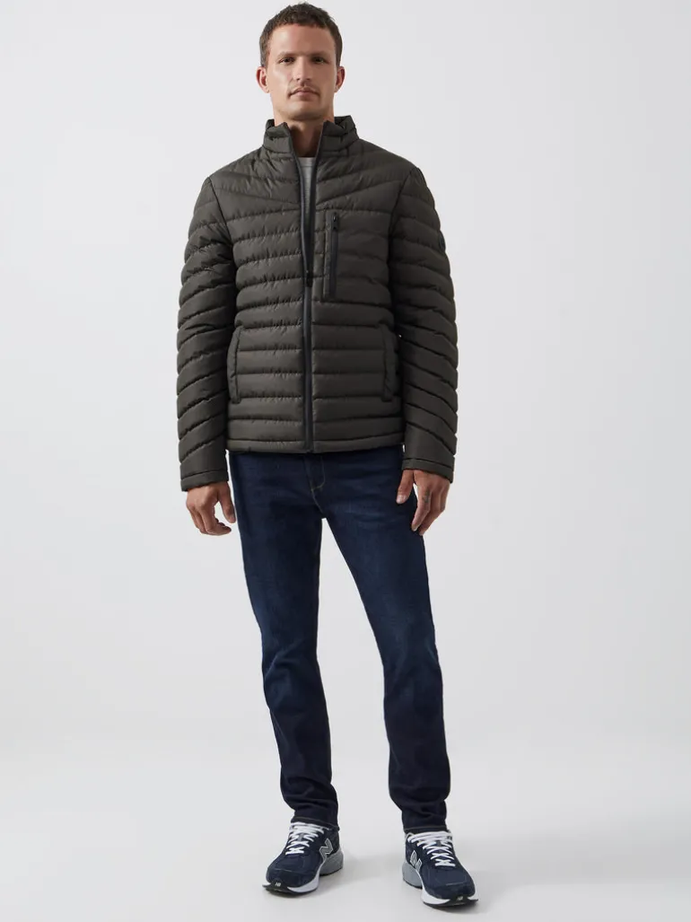 Row Funnel Neck Puffer Jacket<FRENCH CONNECTION Outlet