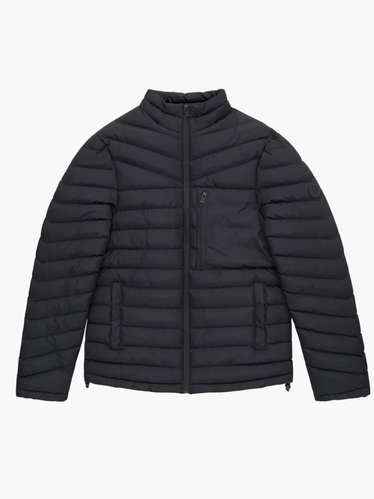 Row Funnel Neck Puffer Jacket<FRENCH CONNECTION Shop