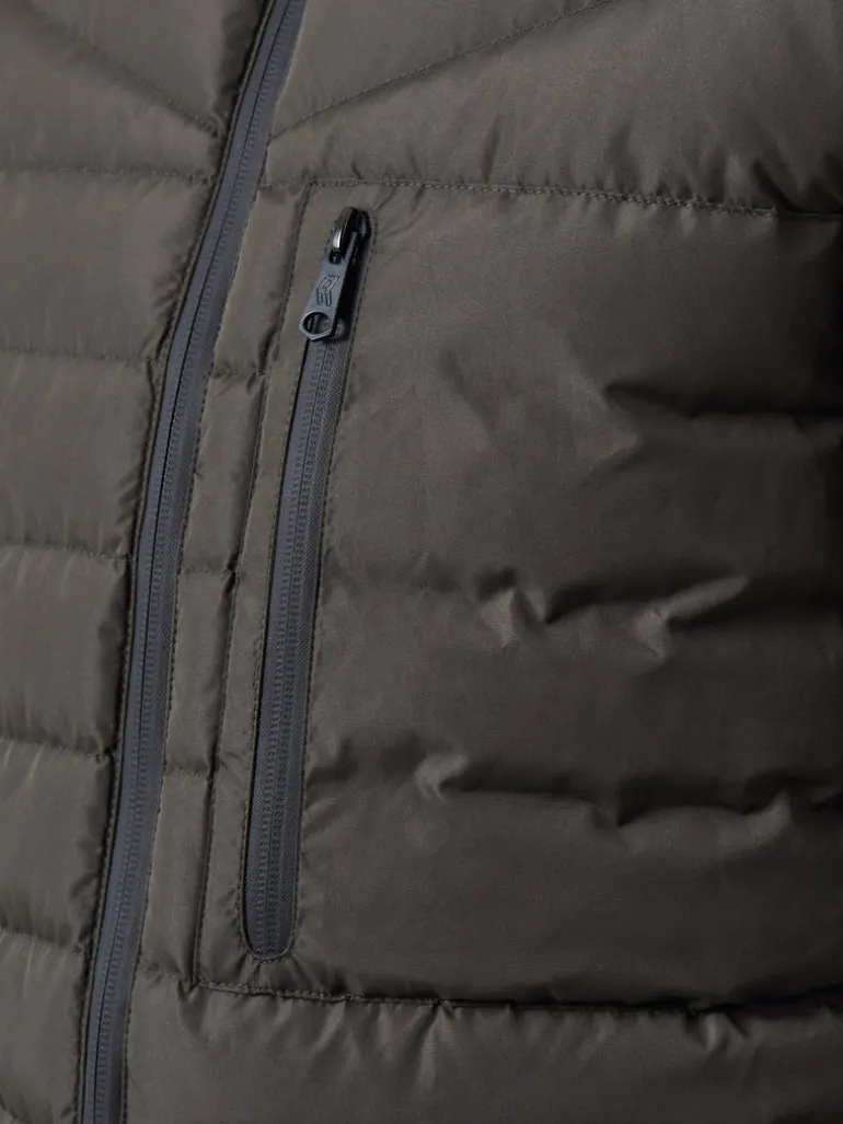Row Funnel Neck Puffer Jacket<FRENCH CONNECTION Outlet