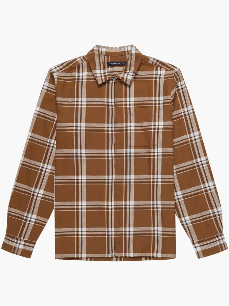 Shadow Check Shirt<FRENCH CONNECTION Discount