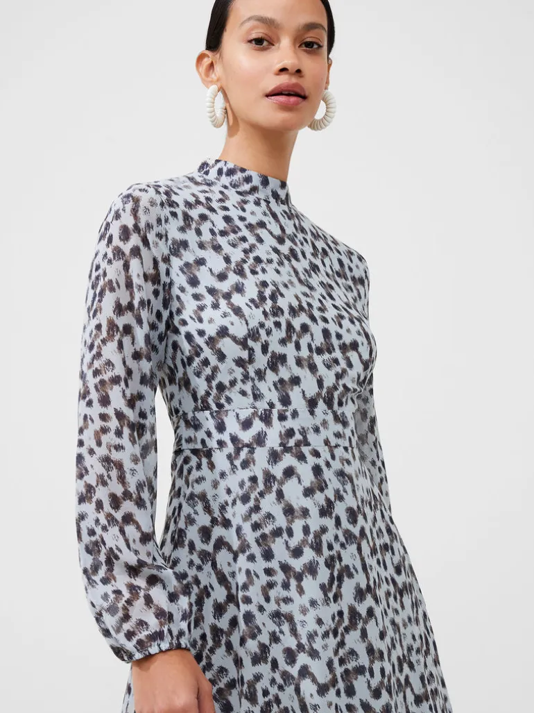 Sheer Georgette Mini Dress<FRENCH CONNECTION Best Sale