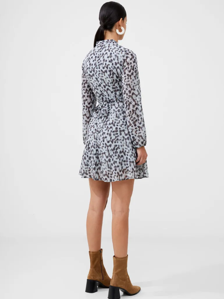 Sheer Georgette Mini Dress<FRENCH CONNECTION Best Sale