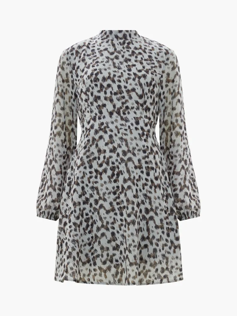 Sheer Georgette Mini Dress<FRENCH CONNECTION Best Sale