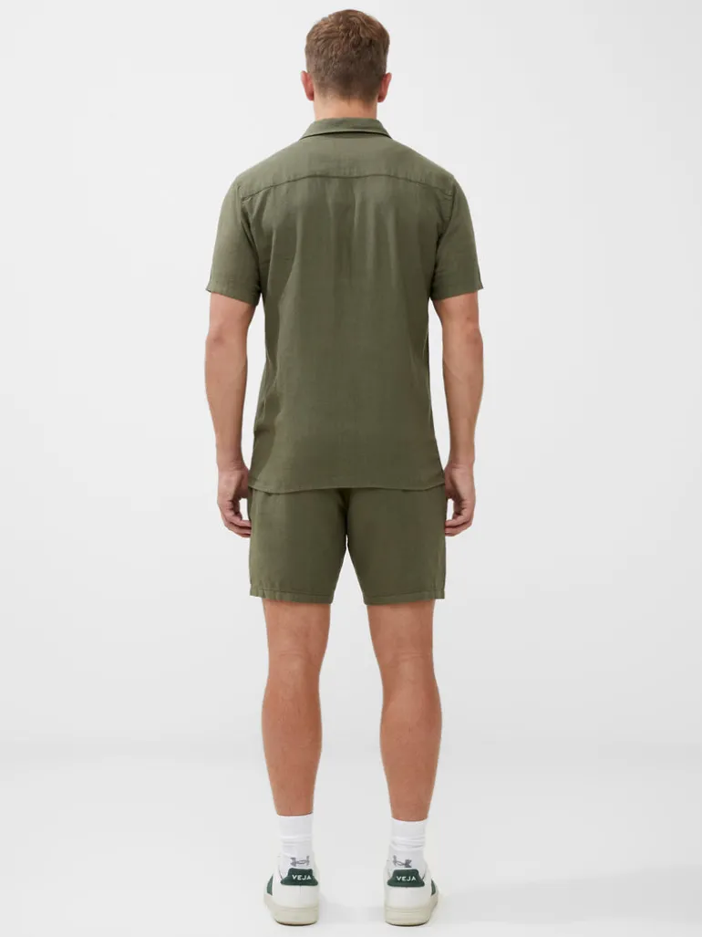 Short Sleeve Linen Shirt<FRENCH CONNECTION Clearance