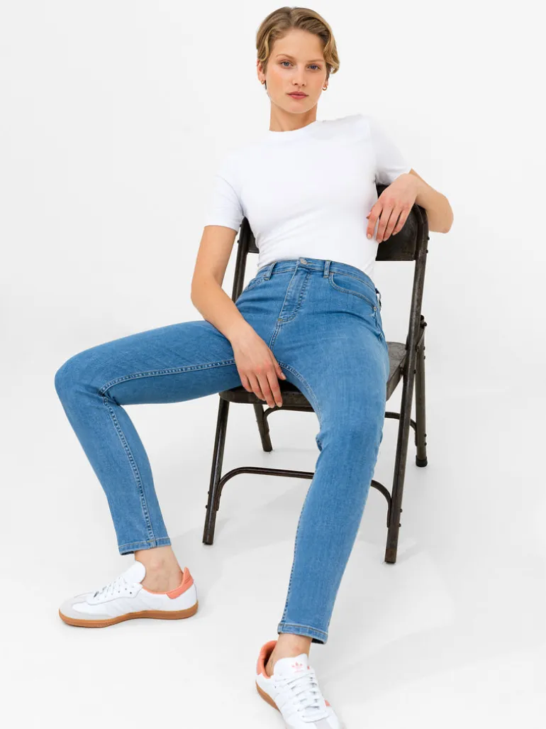 Soft Stretch Denim High Rise Skinny Jeans<FRENCH CONNECTION New
