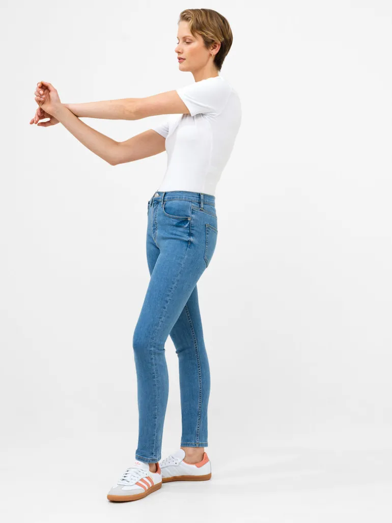 Soft Stretch Denim High Rise Skinny Jeans<FRENCH CONNECTION New
