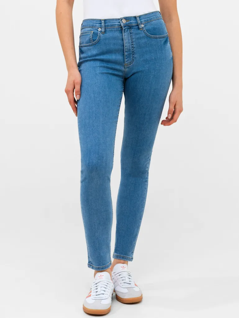 Soft Stretch Denim High Rise Skinny Jeans<FRENCH CONNECTION New