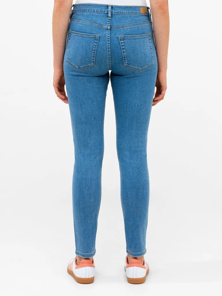 Soft Stretch Denim High Rise Skinny Jeans<FRENCH CONNECTION New