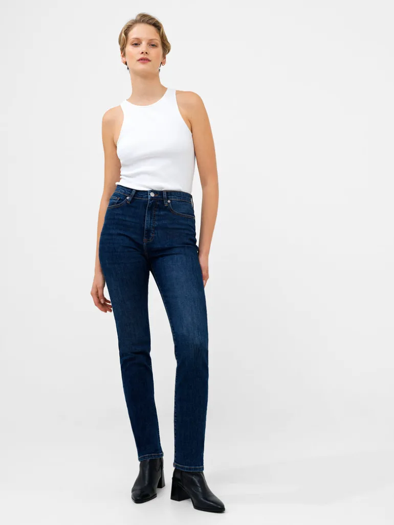 Stretch Denim Cigarette Fit Full Length Jeans<FRENCH CONNECTION Outlet