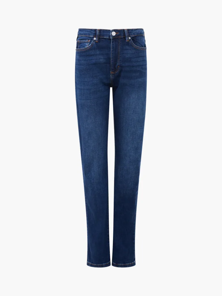Stretch Denim Cigarette Fit Full Length Jeans<FRENCH CONNECTION Outlet