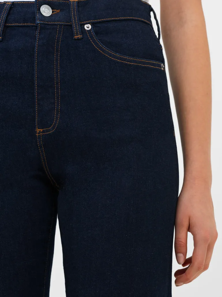 Stretch Denim Wide Flare Full Length Jeans<FRENCH CONNECTION Online