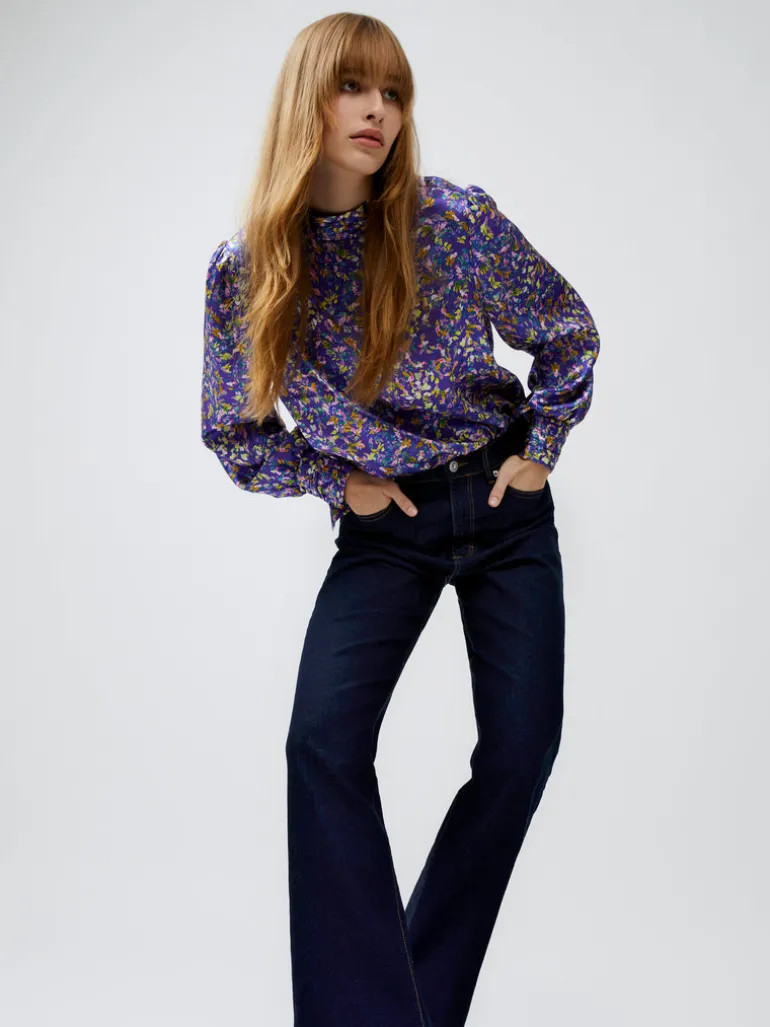 Stretch Denim Wide Flare Full Length Jeans<FRENCH CONNECTION Online