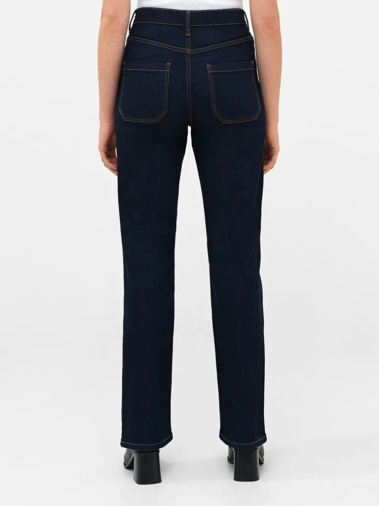 Stretch Denim Wide Flare Full Length Jeans<FRENCH CONNECTION Online
