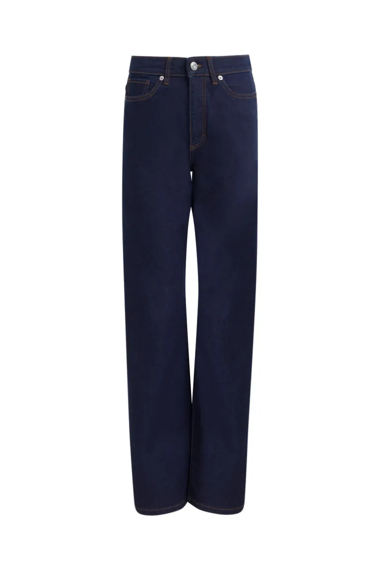 Stretch Denim Wide Flare Full Length Jeans<FRENCH CONNECTION Online