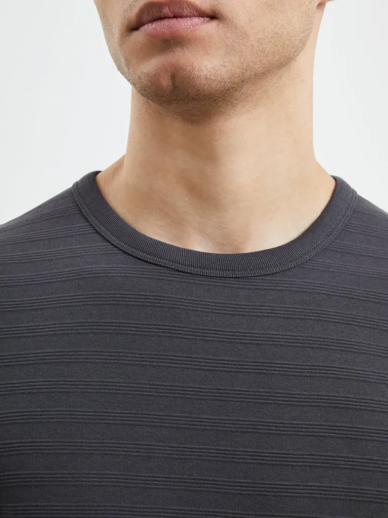 Texture Jersey Stripe T-Shirt<FRENCH CONNECTION Shop
