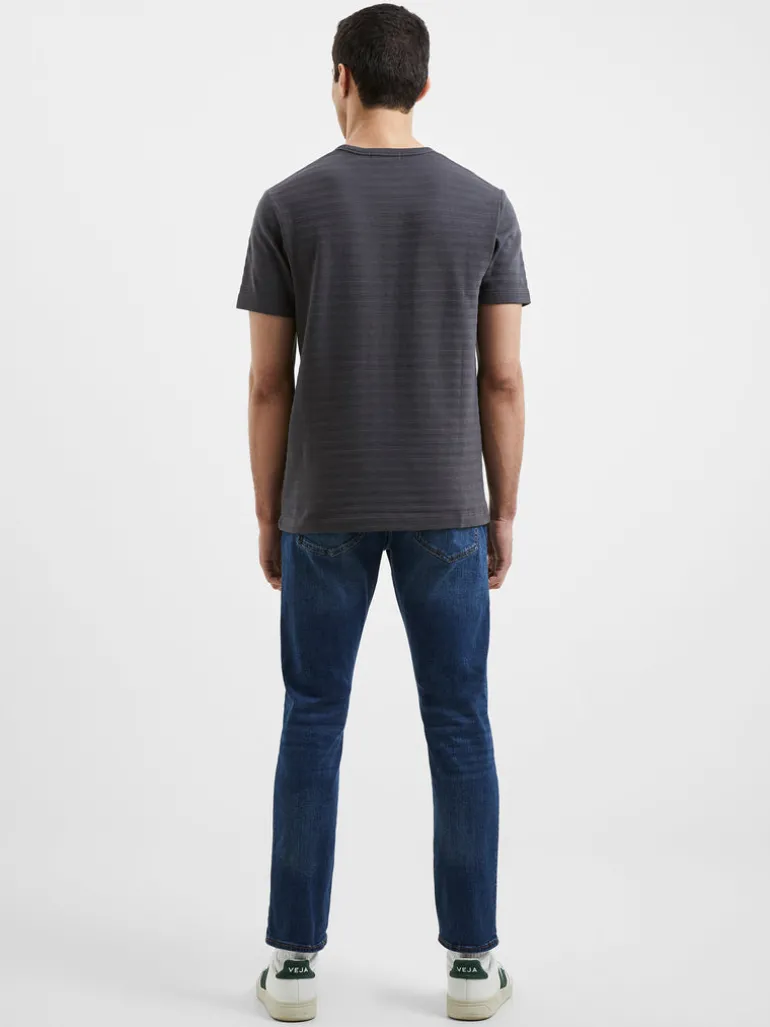 Texture Jersey Stripe T-Shirt<FRENCH CONNECTION Shop