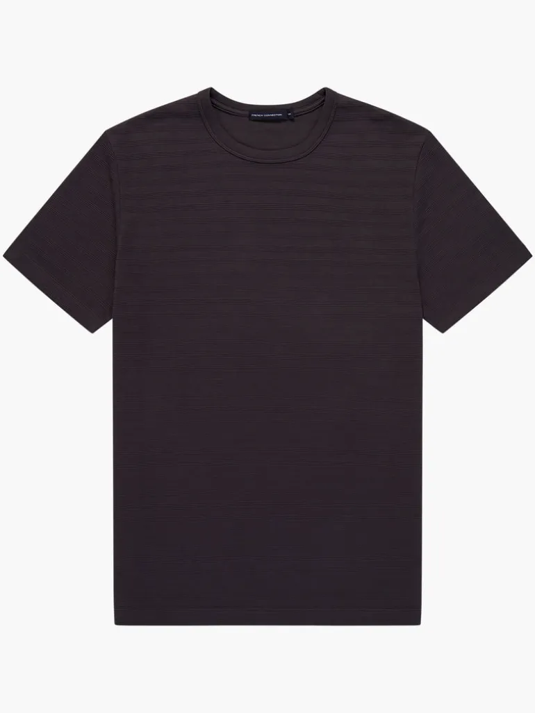 Texture Jersey Stripe T-Shirt<FRENCH CONNECTION Shop