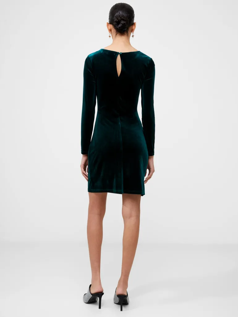 Velvet Long Sleeve Mini Dress<FRENCH CONNECTION Online