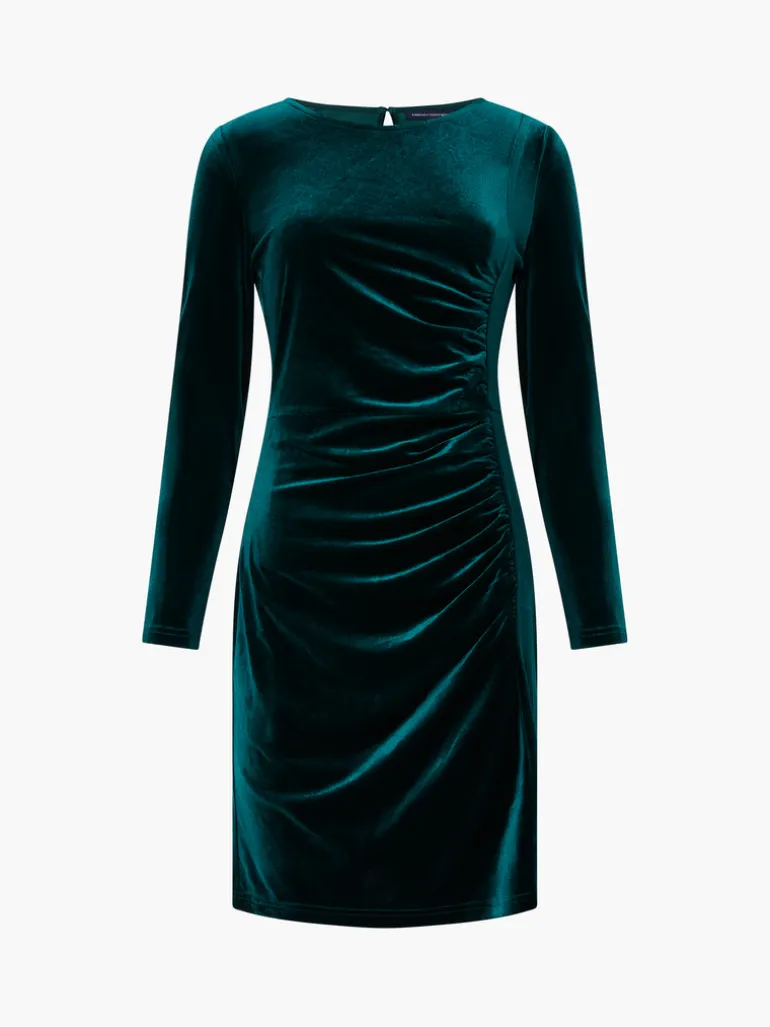 Velvet Long Sleeve Mini Dress<FRENCH CONNECTION Online