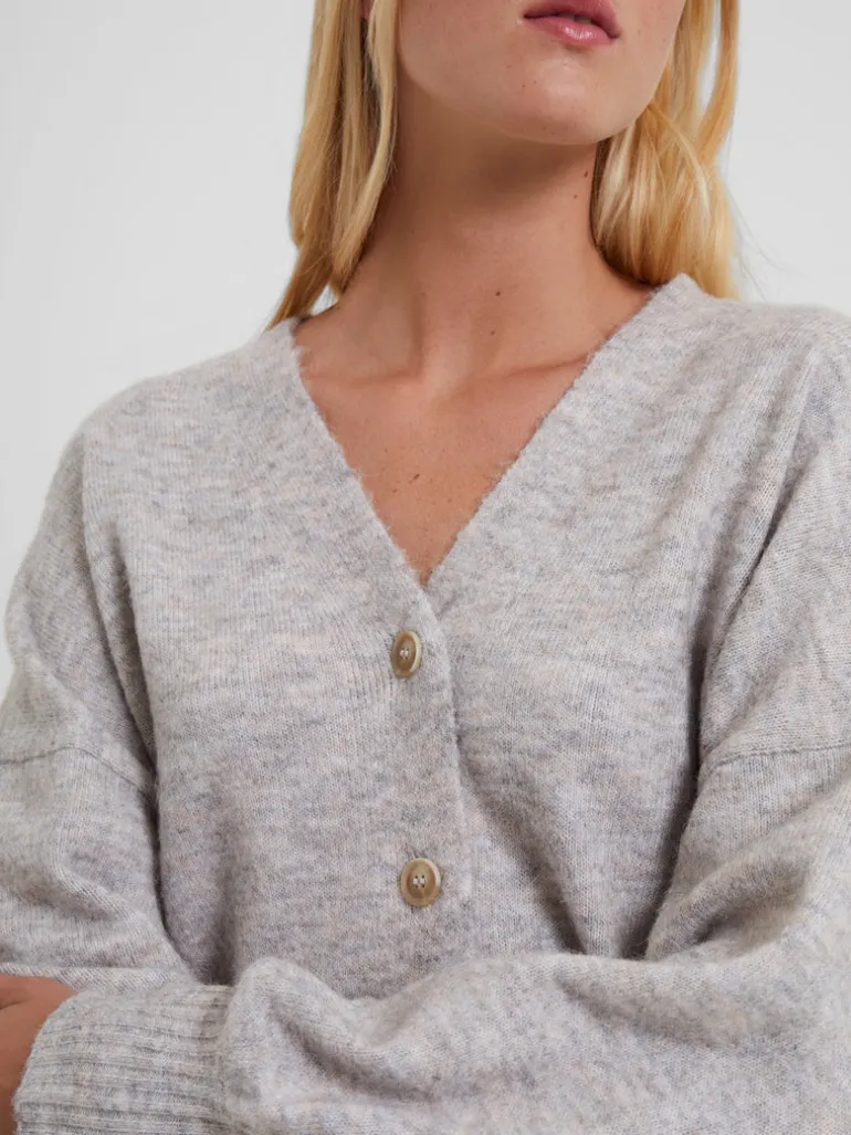 Vhari Knit V-Neck Cardigan<FRENCH CONNECTION Cheap