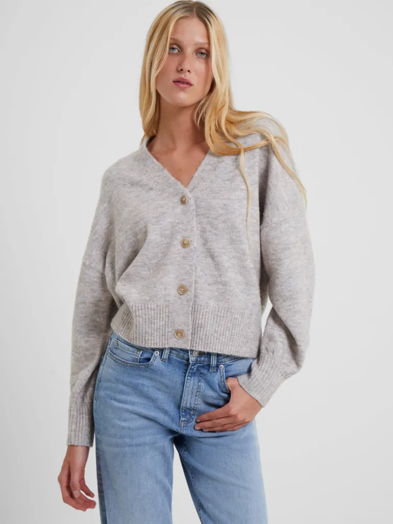 Vhari Knit V-Neck Cardigan<FRENCH CONNECTION Cheap