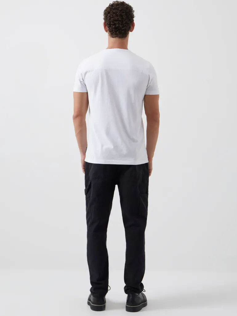 V-Neck Logo T-Shirt<FRENCH CONNECTION Online