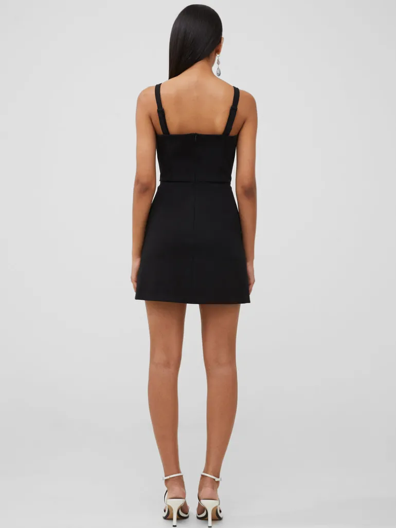 Whisper Bow Strappy Mini Dress 90<FRENCH CONNECTION Store