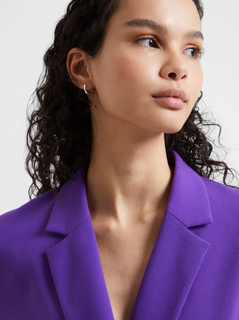 Whisper Double Breasted Blazer<FRENCH CONNECTION Hot