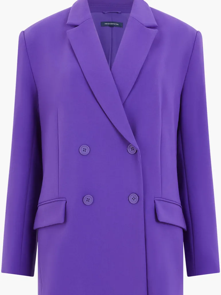 Whisper Double Breasted Blazer<FRENCH CONNECTION Hot
