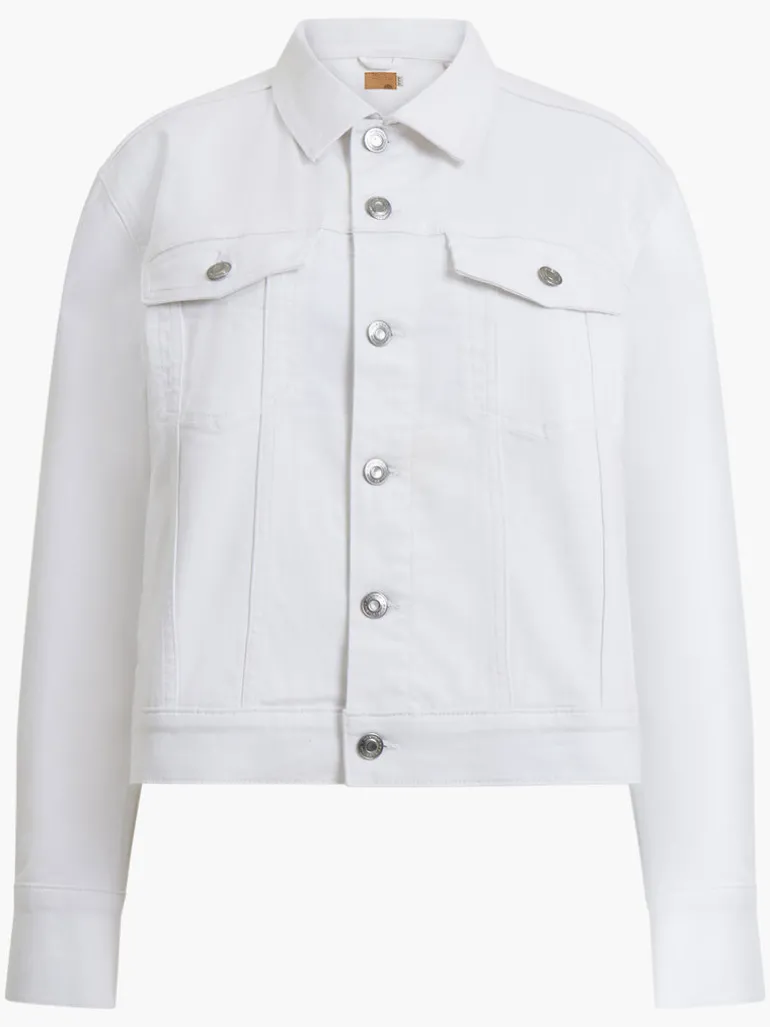 Denim Stretch Trucker Jacket<FRENCH CONNECTION Clearance