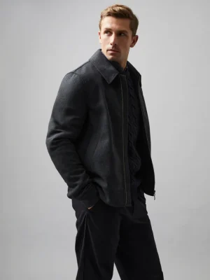 Wool Blend Blouson Coat<FRENCH CONNECTION Discount