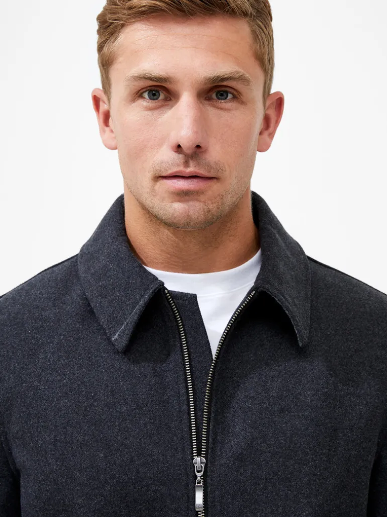 Wool Blend Blouson Coat<FRENCH CONNECTION Discount