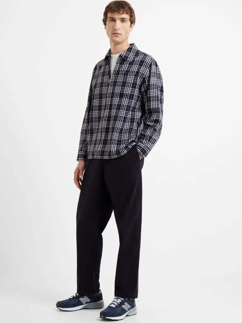 Zip Through Relaxed Pendine Check Shirt<FRENCH CONNECTION Online